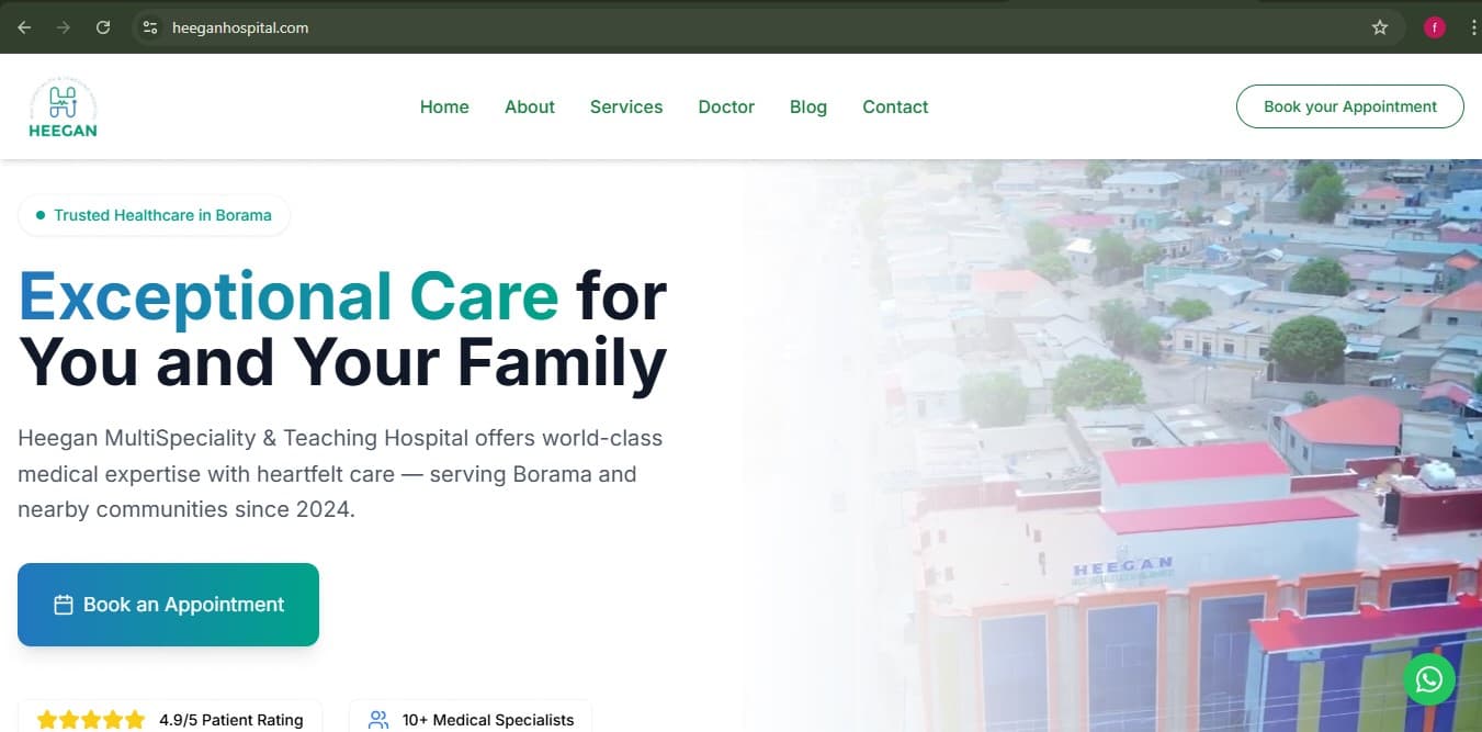 Heegan MultiSpeciality and Teaching Hospital